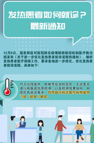 發(fā)熱患者如何就診？最新通知